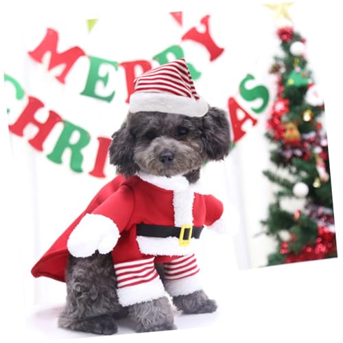 Disfraz para Perros Santa Claus KALLORY 5XL Rojo miniatura 6