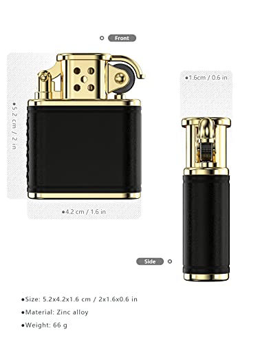 Encendedor Vintage de Gasolina estilo Retro miniatura 2