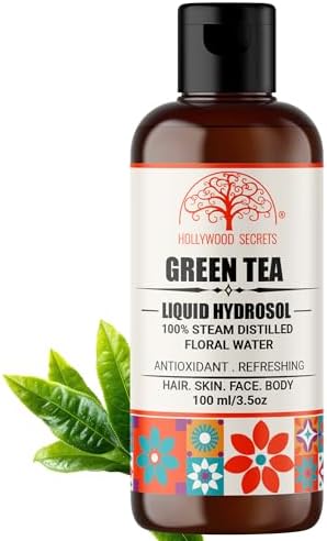 Natural Green Tea Floral Water Hydrosol Toner Skin Hair Face 100ml