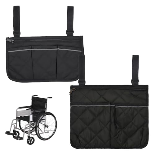 ZSUIQIN 2Pzs Bolsa de Silla de Ruedas, Sillas de Ruedas y Sillas de Oficina