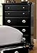York Chest Dresser, Black