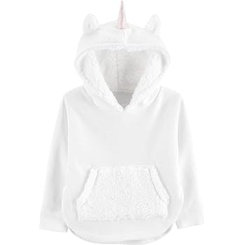 white unicorn hoodie