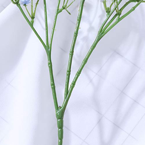 Buquês de flores artificiais com simulação de estrelas, flores artificiais de seda para decoração de