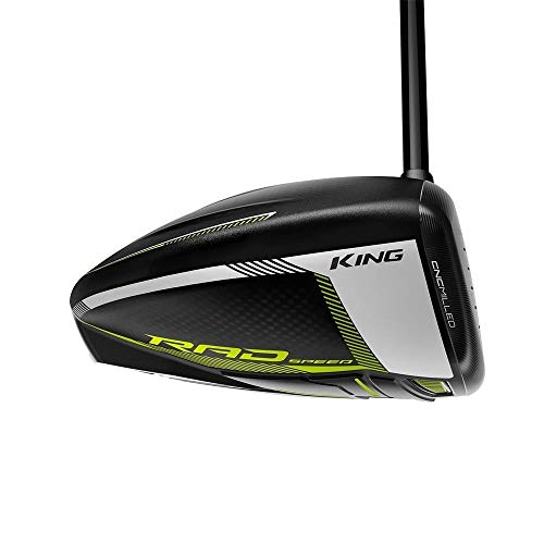 Cobra Golf 2021 Radspeed Driver Matte Black-Turbo Yellow (Men's Right Hand, Fujikura Motore Xf3, Reg Flex, 10.5) #TOP2