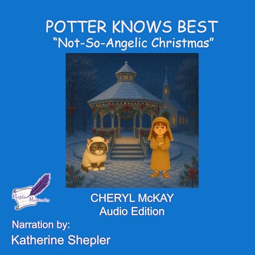 "Not-So-Angelic Christmas" Audiolibro Por Cheryl McKay arte de portada