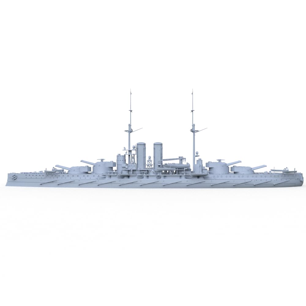 MRY-SFW SSC200501-A 1/200 zestaw do budowy modelu wojskowego SMS Viribus Unitis pancernik segmentowy kadłub