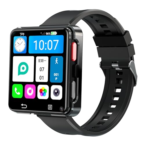 4G Smart Watch Phone, Android 11 MTK6739 Quad Core 3GB+32GB Smartwatch 2.64" Large Screen Men Watch 1200mAh Type-C Port 5.0MP Dual Camera WiFi Blurtooth GPS Fitness Activity Tracker Sport Watch 4G Smart Watch Phone, Android 11 MTK6739 Quad Core 3GB+32GB Smartwatch 2.64" Large Screen Men Watch 1200mAh Type-C Port 5.0MP Dual Camera WiFi Blurtooth GPS Fitness Activity Tracker Sport Watch