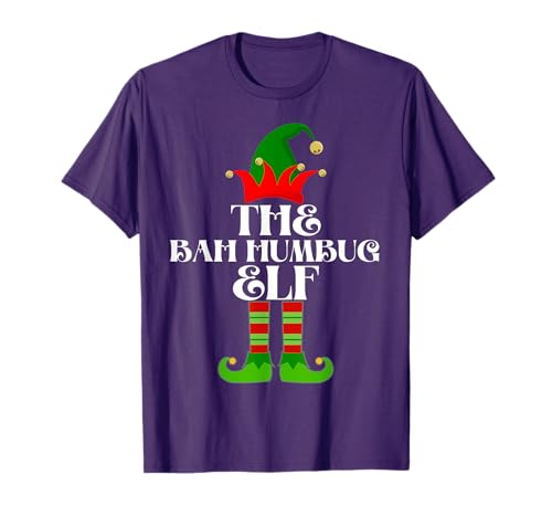 Bah Humbug Shirt Elf Matching Family Pajamas Christmas...
