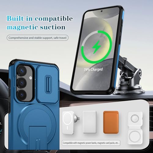 Coque Samsung S24 5G robuste avec support magnétique intégré - 7