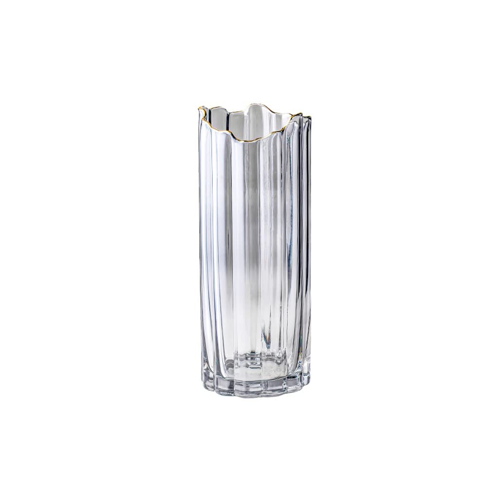 Vase créatif pour raviver un salon terne avec une décoration dorée de 30cm