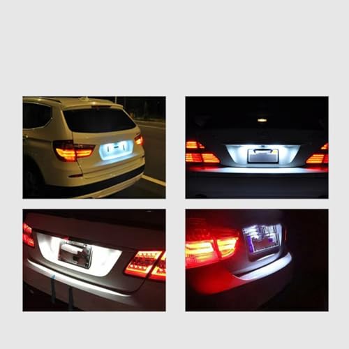 Luz de matrícula para evitar multas en BMW Serie 5 E39 1997-2003 7