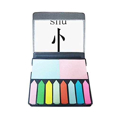 Composant de caractères chinois Shu les index colorés pour organiser vos lectures au quotidien