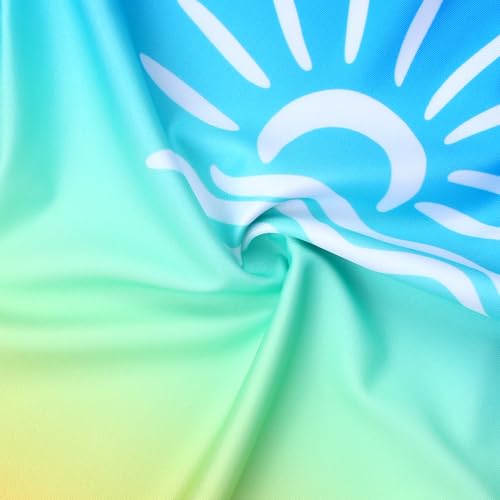 Image of TFJH E Girls & Boys Long Sleeve Rashgurad Swimsuit UPF 50+ Kids Swimwear Sunsuits