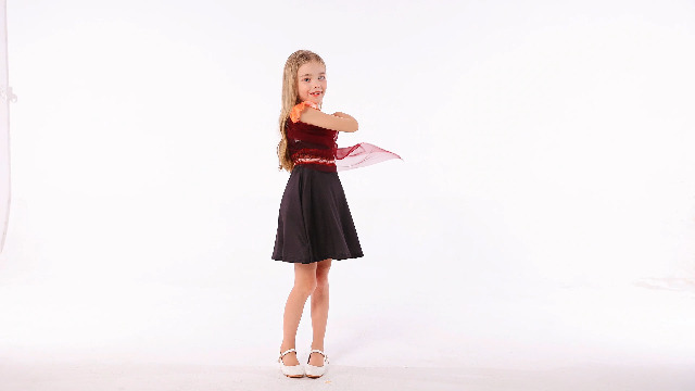 Disfraz princesa para niñas con capa, varios tamaños miniatura 7