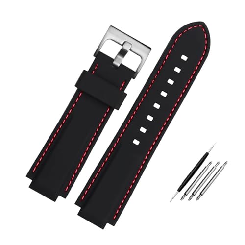 Bracelet silicone montre Oris Aquis convexe pour vos sessions sportives