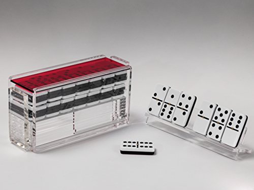 Juego de Dominó Jumbo Doble Seis con Bandejas y Racks miniatura 3