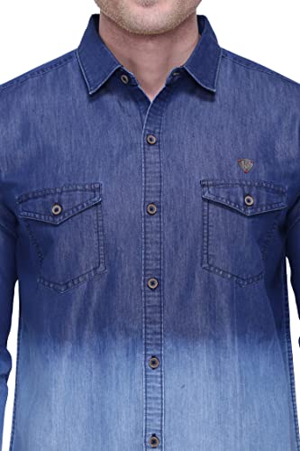 Image of Kuons Avenue Men's Solid Slim Fit Shirt