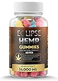 Hemp Gummies - 36,000 MG (60 Count) - 600 MG Per Gummy Bear with Hemp Extract - Natural Pain,...