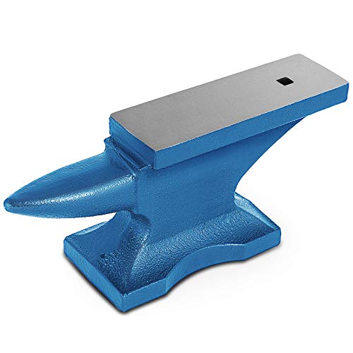 Mophorn Enclume en Métal en Corne Robuste 20kg Enclume de Forgeron Bijoutiers Outil Enclume de Forgeron Metalsmith pour les Métallurgiques