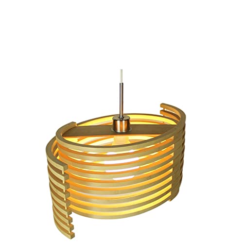 Lustre en bambou fait main esprit nature pour une maison sereine