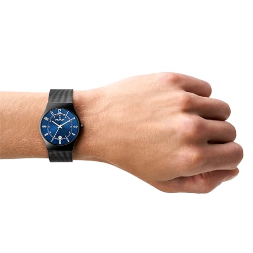 Image of Skagen Men's Sundby Quartz Analog Stainless Steel and Mesh Watch
