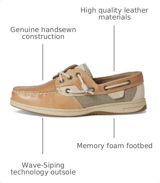 Image of Sperry Women's Rosefish Leather Boat Shoe
