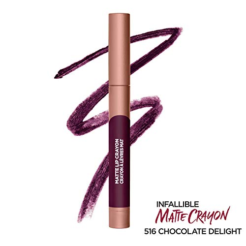 L’Oréal Paris 071249412299 L'Oreal Paris Infallible Matte Lip Crayon, Chocolate Delight thumb #1
