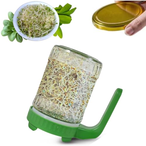 Image of PRIMESAGE Sprout Maker Sprout Jar Sprouts Maker Sprouts Maker Jar Sprout Maker Jar Sprouting | 700 ML