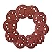 JoaSinc Discos de Lija 120mm, 100PCS Papel de Lija 180/240/320/400/600/800/1000/1200/1500/2000 Granos Papeles de Lija Abrasivos, 8 agujeros Discos de Gancho y bucle, para lijadora orbital aleatoria
