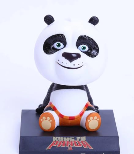 Image of Awestuffs Kung Fu Panda Phone Holder Bobblehead Action Figure for Car Dashboard, Office Desk & Study Table (Pack of 1) (Kung Fu Panda)