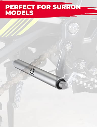 Kemimoto Motorcycle Foot Pegs Support Brace With Motorcycle Foot Peg Compatible With Sur-Ron #TOP2