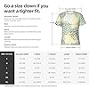 Kycvds Petals Garden Leaves Print Casual Black T-Shirts Crew Neck Short Sleeve for Gym Athletic Running Basic Tees, Black, Large #2