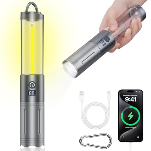Lampe de tente portable pour urgence et panne de courant longue autonomie