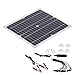Płyta ładowarki słonecznej, panel słoneczny Krzem monokrystaliczny + materiał ABS Monokrystaliczny panel słoneczny do wentylatorów elektrycznych Solarne pompy wodne