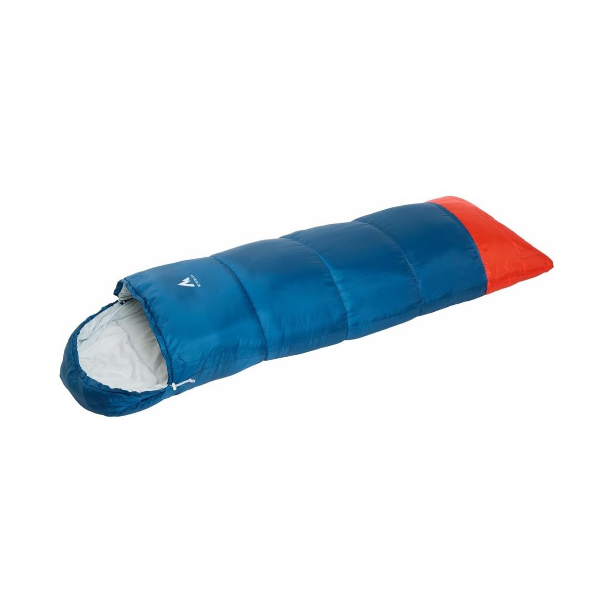 Mckinley Unisex Camp SoftNest 5 Śpiwór Blue Petrol/Red/Blue 195L
