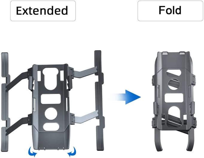 Miniatura 3 de Mavic 3 Tren de aterrizaje plegable extendido patín de aterrizaje elevar 1.772 in pierna para DJI Mavic 3 Classic / Mavic 3 Drone