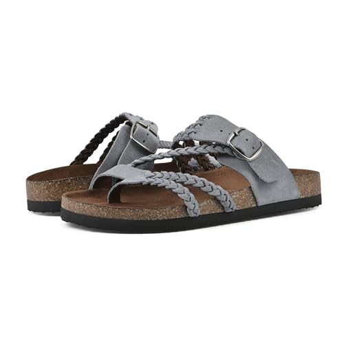 Image of White Mountain Women's Hayleigh Braided Footbed Sandal