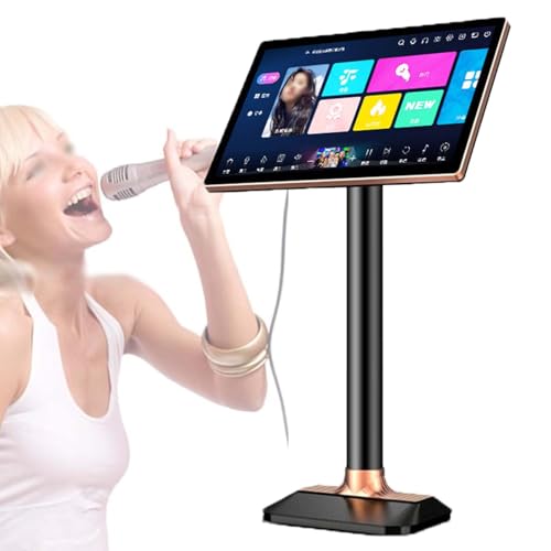 Macchina Per Karaoke Con Touch Screen Da 20 Pollici, Supporta 4k + Ordinamento Canzoni Sul Telefono + Wi-Fi + Riproduzione Di Film E Programmi TV, Milioni Di Download Di Canzoni,1T