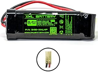XML Battery 8.4v 1600mAh Ni-MH Rechargeable Battery Pack Replacement for Airsoft Gun High