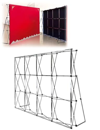 Présentoir pliable et portable pour fond de stand événementiel