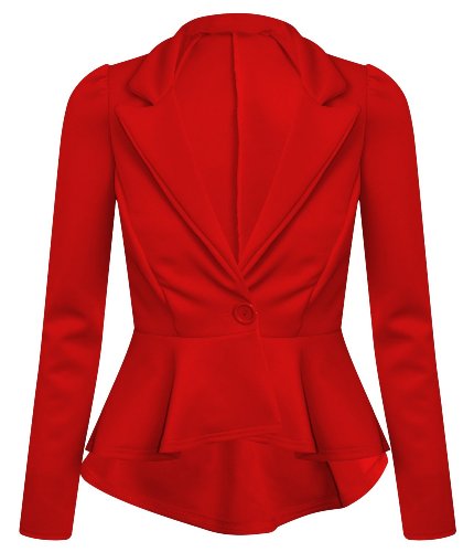 Blazer pour homme à volant péplum pour soirée chic et look créateur moderne