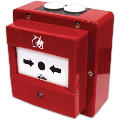 Apollo Discovery Red Apollo 58200-951Apo Discovery Series Waterproof Manual Call Point With Isolator, 170° Viewable Led For Outdoor,