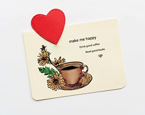 Flower Clear Stamps With Sentiment Words For Card Making And Photo Album Decorations, Coffee Heart Book Clear Rubber Stamps For Card Making Decoration And Diy Scrapbooking #TOP4