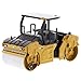 Diecast Masters 1:64 Caterpillar CB-13 Roller with ROPS, Play & Collect Series Cat Trucks & Construction Equipment | 1:64 Scale Model Diecast Collectible | Diecast Masters Model 85630