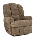 Stallion Big Man (Extra Large) King of Comfort Wallsaver Recliner I. Rated for Up to 500 Lbs. Ext. Length. 79'. Seat Width. 25' Seat Height 22 '. Free Curbside Delivery. (Cafe)