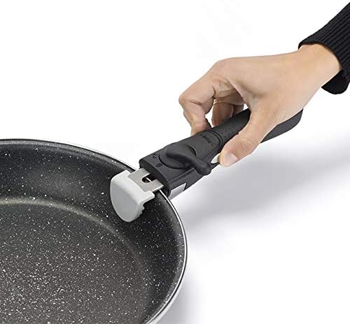 Miniatura 6 de Desconocido Magefesa K2 - Juego de 3 piezas con mango extra extraíble, acero esmaltado, efecto vidrioespejo