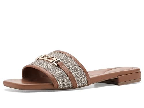 Calvin Klein Tardy pour femme logo naturel foncé 7.5 finies les douleurs aux pieds