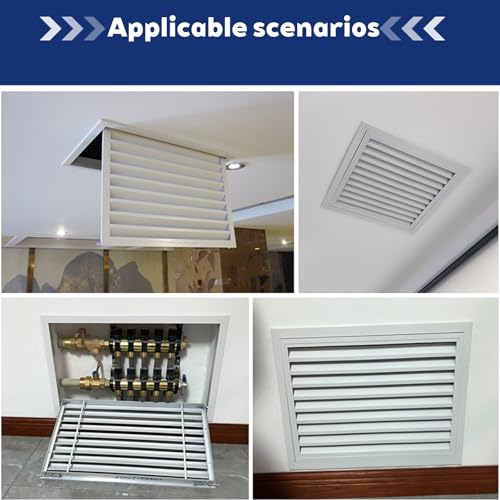 Ouverture de ventilation murale avec trappe d'inspection pour stopper l'humidité - 8