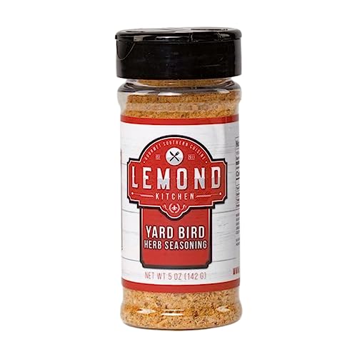 Lemond Kitchen Yard Bird Herb Seasoning - Exquisite Blend of Organic Herbs, Spices & Seasonings for Cooking - Elevate Chicken, Burgers, Seafood & Vegetables, 6 Ounces