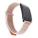 Yoidesu Nylon Clock Band, Fit Secure Stylish Watch Sport Band for Fitness Tracker (Pink)